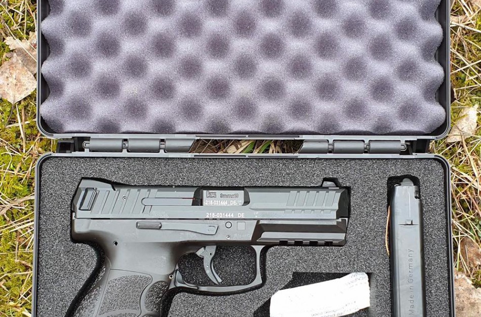 Lietuvos kariuomenei perduota pirmoji vokiškų pistoletų HK SFP9 SF „Paddle“  partija