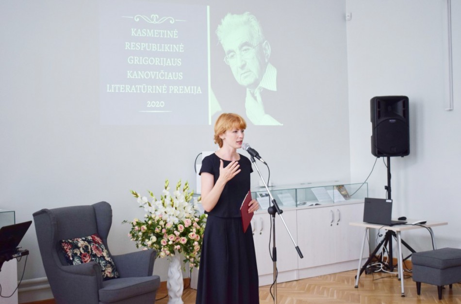 Paskelbtas G. Kanovičiaus literatūrinės premijos konkursas