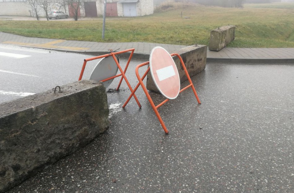 Judėjimo kontrolė Jonavos rajone: betoninių blokų nebus, pasirinktos kitokios priemonės