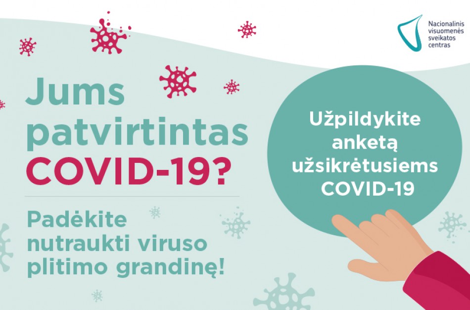 Savarankiškai epidemiologinius duomenis pateikė beveik 4000 žmonių