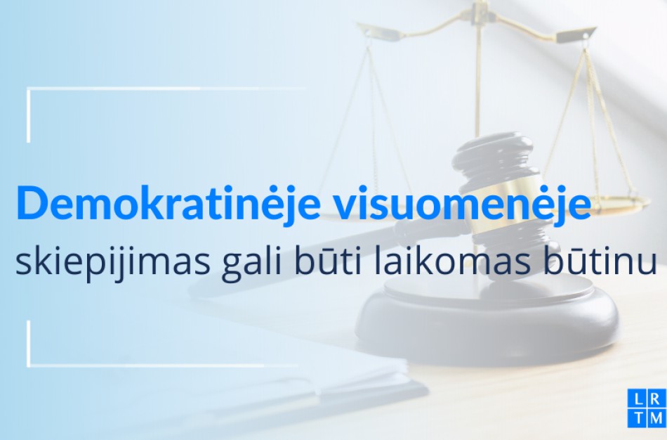 EŽTT pirmą kartą pateikė sprendimą – privalomas skiepijimas demokratinėse šalyse gali būti laikomas būtinu