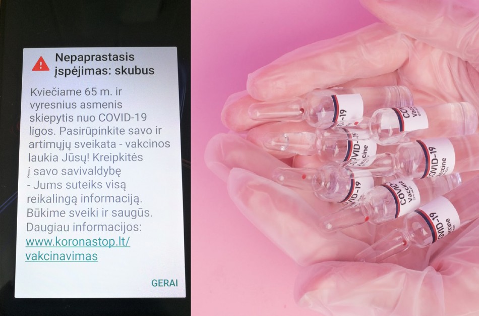 Jonavietė: skiepytis pakvietė, o antrai dozei neregistruoja?