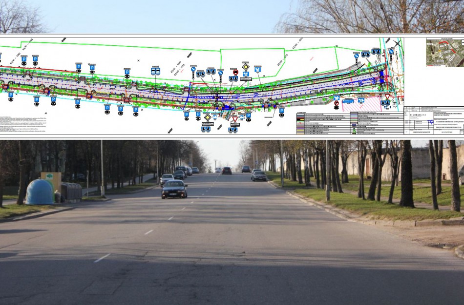 Pristatomas pakoreguotas Lietavos g. rekonstrukcijos projektas, kviečiama teikti pasiūlymus