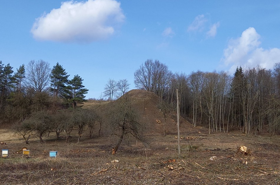 Sutvarkytas Milžinų kalnas Jonavos rajone