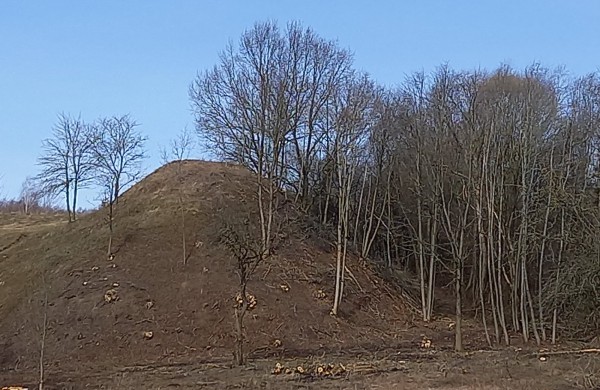 Sutvarkytas Milžinų kalnas Jonavos rajone