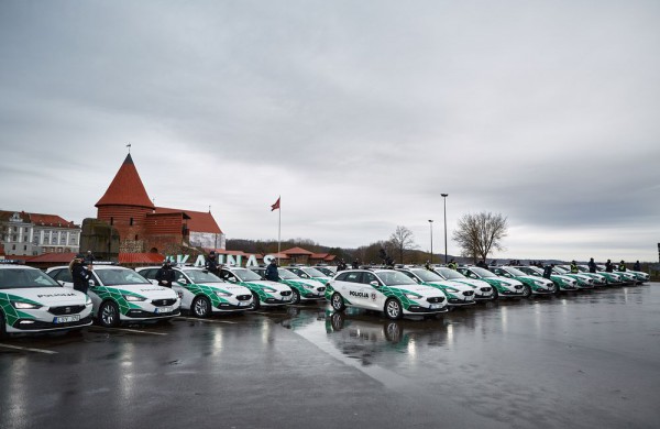 Kauno apskrities policijos autoparką papildė 28 nauji automobiliai, 4 jų skirti Jonavai