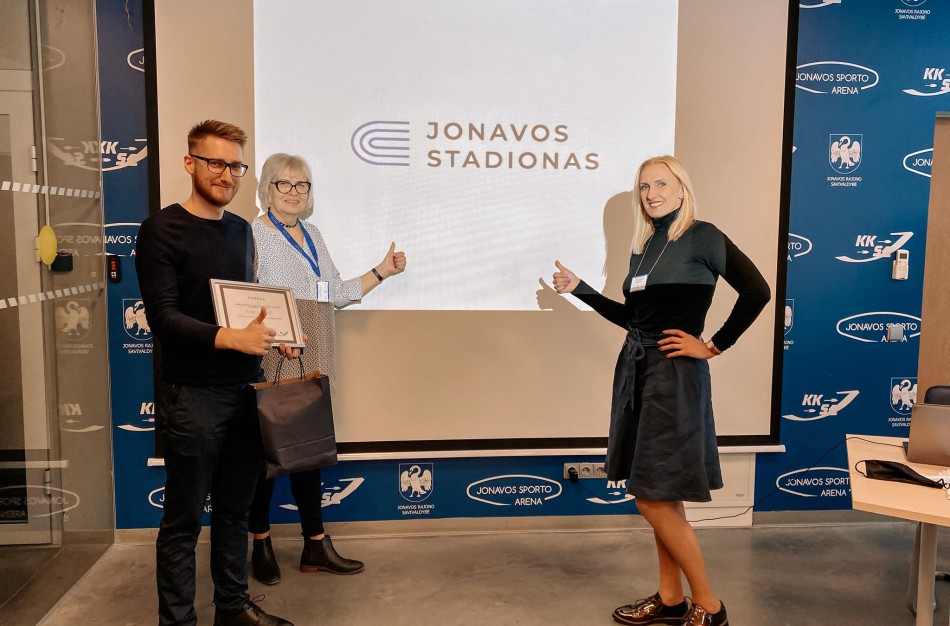 Išrinktas Jonavos miesto centrinio stadiono logotipo konkurso nugalėtojas