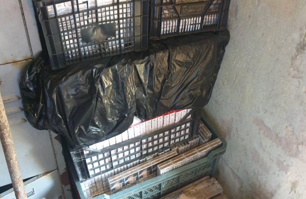 Jonavoje rastos neteisėtai laikytos cigaretės su baltarusiškomis banderolėmis