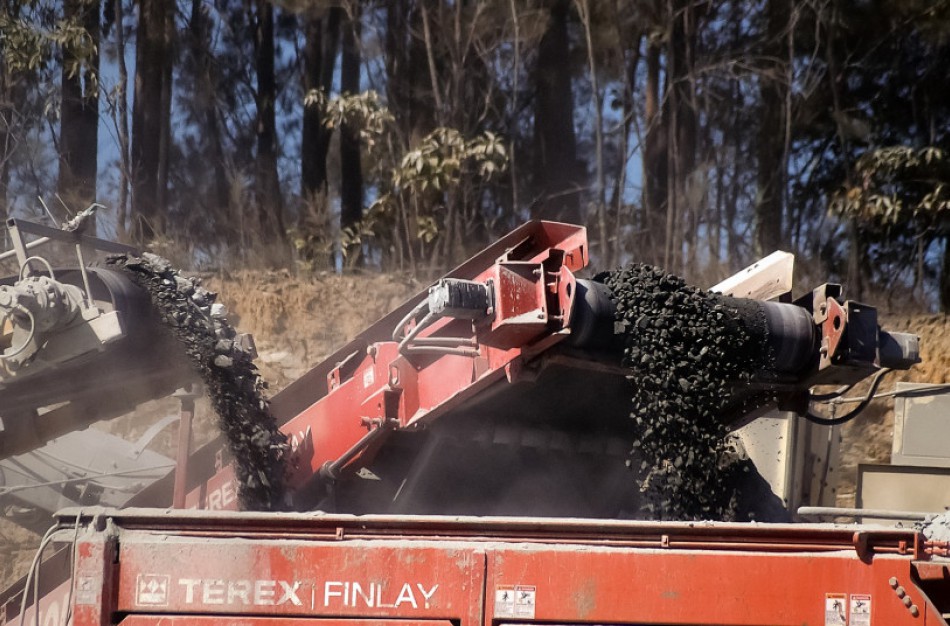 Birias medžiagas kraunantis verslas nuo gegužės 1 d. privalės nebekelti dulkių