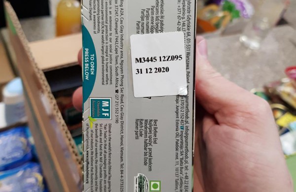 Išaiškintas maisto produktų terminus klastojęs verslininkas