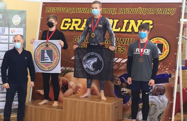 Brolių Karoblių sėkmė grappling gi/nogi pirmenybėse