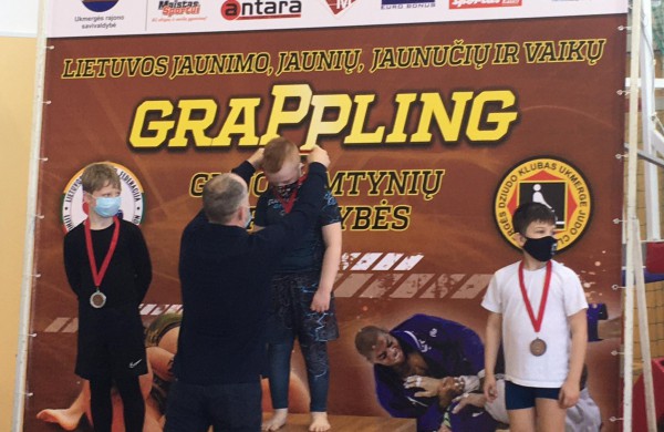 Brolių Karoblių sėkmė grappling gi/nogi pirmenybėse