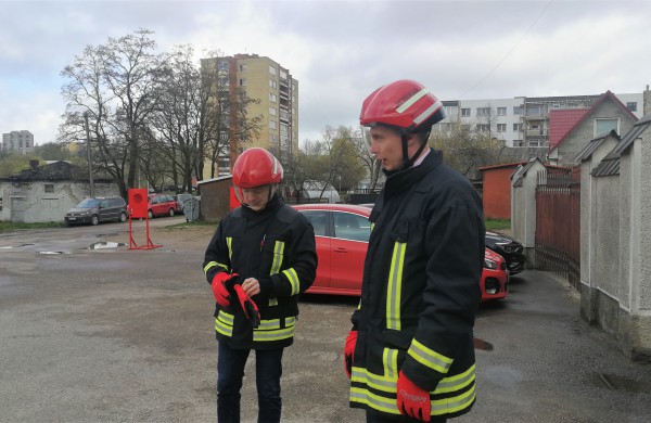 Jonavos ugniagesiai gelbėtojai mini Šv. Florijono – ugniagesių globėjo dieną