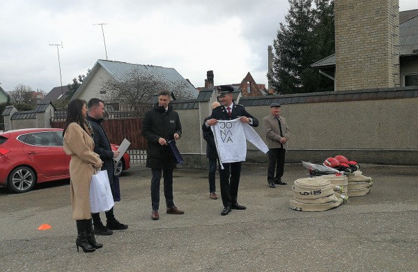 Jonavos ugniagesiai gelbėtojai mini Šv. Florijono – ugniagesių globėjo dieną