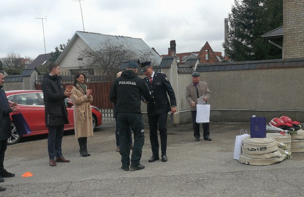 Jonavos ugniagesiai gelbėtojai mini Šv. Florijono – ugniagesių globėjo dieną