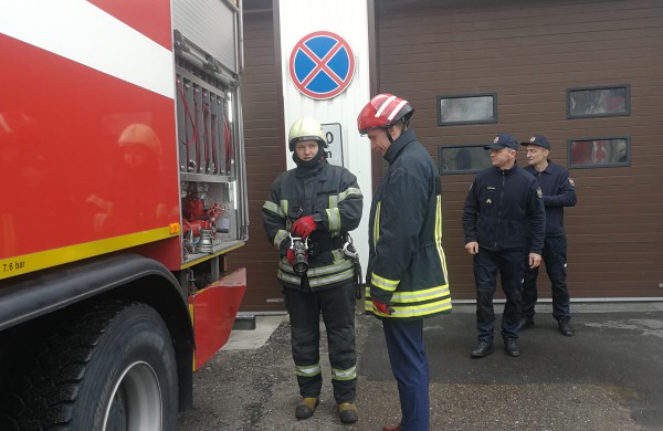 Jonavos ugniagesiai gelbėtojai mini Šv. Florijono – ugniagesių globėjo dieną