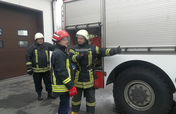 Jonavos ugniagesiai gelbėtojai mini Šv. Florijono – ugniagesių globėjo dieną