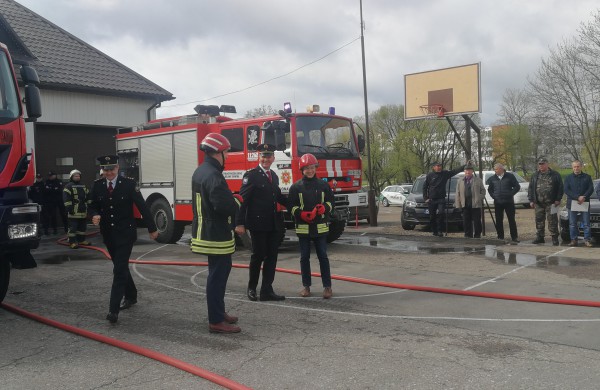 Jonavos ugniagesiai gelbėtojai mini Šv. Florijono – ugniagesių globėjo dieną