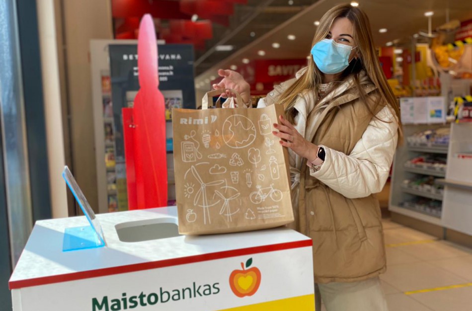 Prasidėjo „Maisto banko“ akcija: padėti pandemijos akivaizdoje skatina ir žinomos moterys