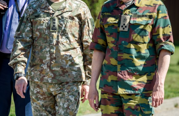 Rukloje susitiko Lietuvos ir Belgijos kariuomenių vadai