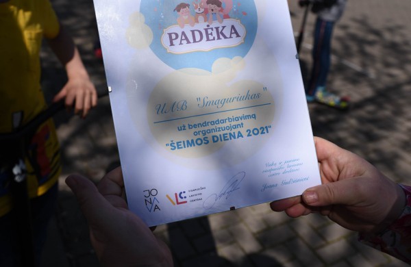 Jonavoje paminėta Tarptautinė šeimos diena