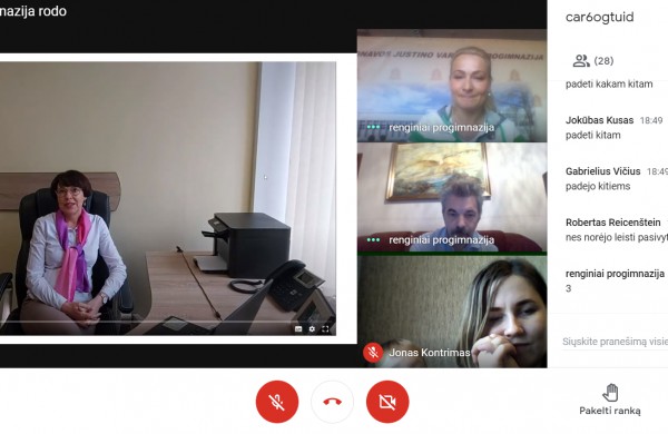 Jonavos Justino Vareikio progimnazijos renginys "Aš ir mano Šeima"