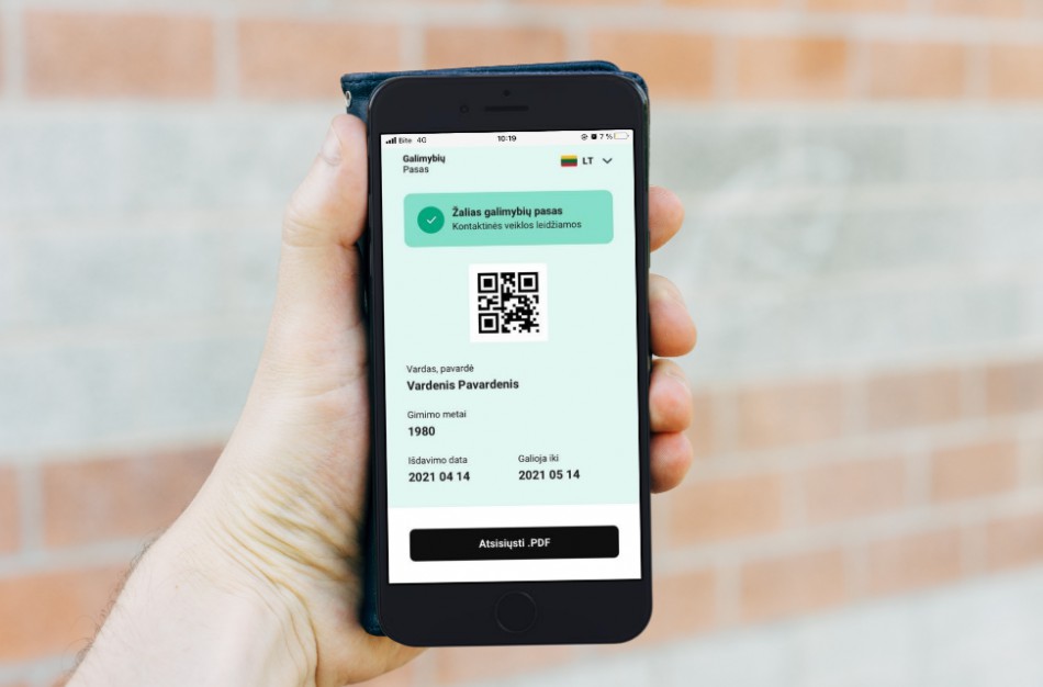 Galimybių pasas telefone: ar veiks be interneto ir ką daryti telefonui išsikrovus?