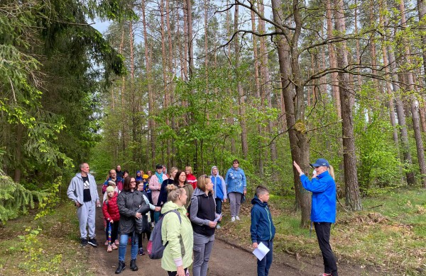 Net ir lietus neišgąsdino – įveikti trasą