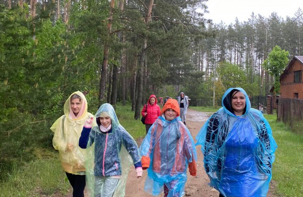 Net ir lietus neišgąsdino – įveikti trasą