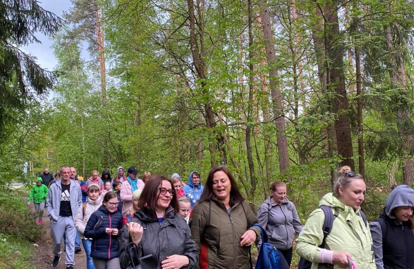 Net ir lietus neišgąsdino – įveikti trasą