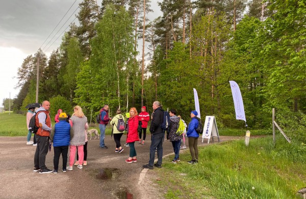 Net ir lietus neišgąsdino – įveikti trasą
