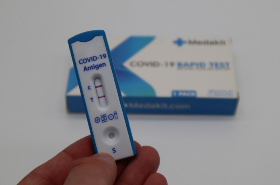Pasitikrinkite, ar įsigijote greitąjį antigeno testą, kuris tinkamas atlikti namuose