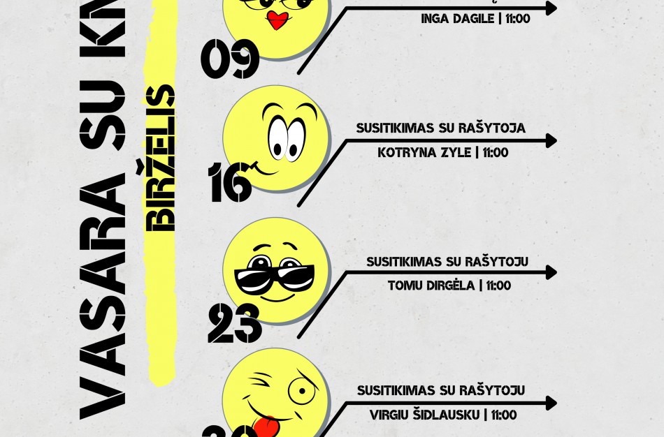Keliam bures į Vasarą su knyga!