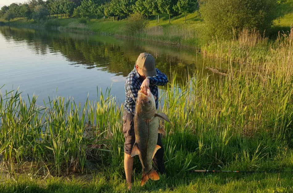 Skaitytojai užfiksavo įstabų kadrą: Jonavos tvenkinyje pagauta įspūdinga žuvis