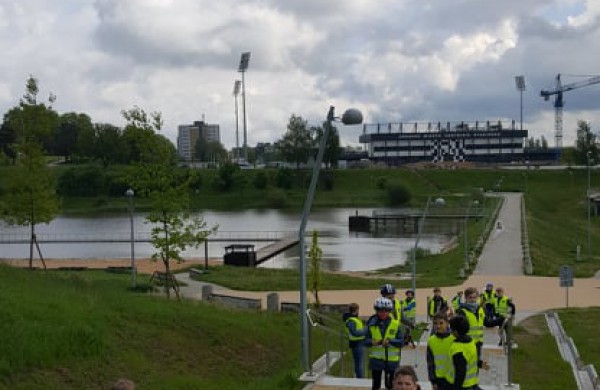 Popietės "Saugi vasara" Justino Vareikio progimnazijoje