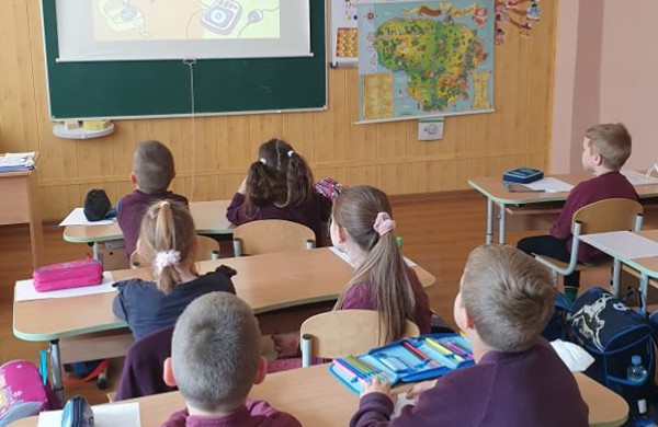 Popietės "Saugi vasara" Justino Vareikio progimnazijoje