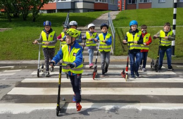 Popietės "Saugi vasara" Justino Vareikio progimnazijoje