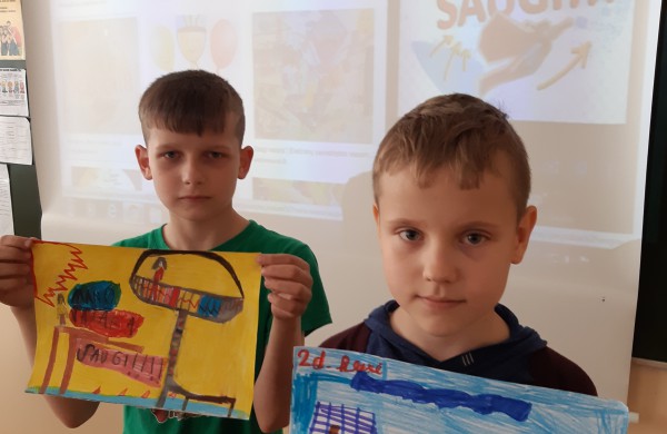 Popietės "Saugi vasara" Justino Vareikio progimnazijoje