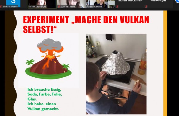 Tarptautinė mokinių integruotų praktinių veiklų pristatymo konferencija  ,,Tiriame, mokomės vokiečių kalbos ir dalijamės“