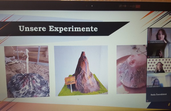 Tarptautinė mokinių integruotų praktinių veiklų pristatymo konferencija  ,,Tiriame, mokomės vokiečių kalbos ir dalijamės“