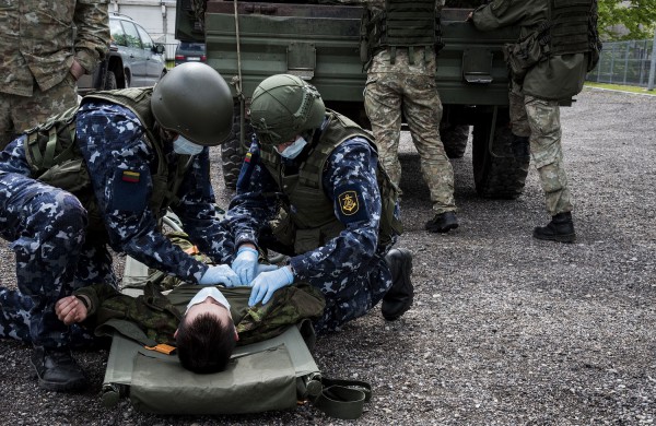 Tarptautinės pratybos „Geležinis vilkas 2021 I“ – pasirengimas veikti kartu su sąjungininkais