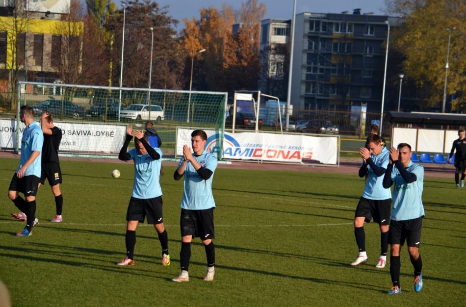 Trečiadienį - atsakomosios su "Sūduva"