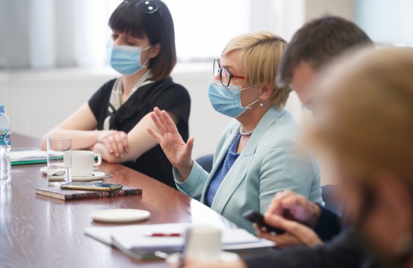 Jonavoje lankėsi Švietimo, mokslo ir sporto ministrė