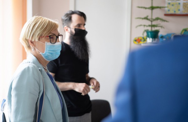 Jonavoje lankėsi Švietimo, mokslo ir sporto ministrė