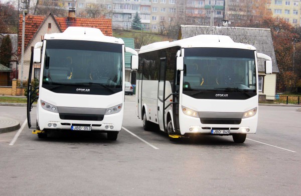Jonavos autobusų parke – du nauji autobusai