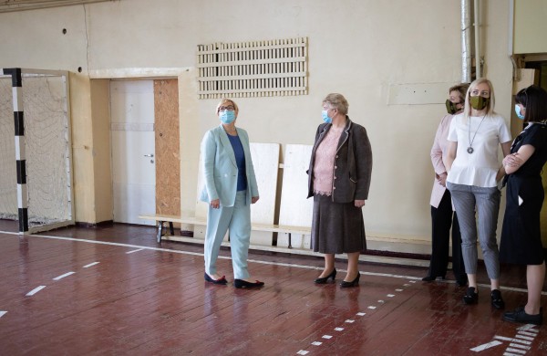 Jonavoje lankėsi Švietimo, mokslo ir sporto ministrė