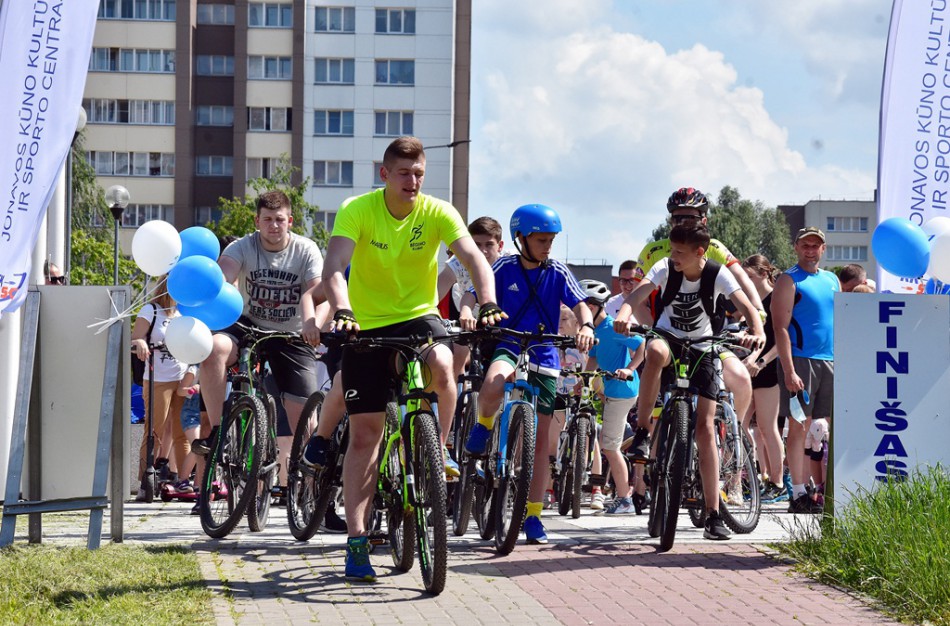 Jonavoje įvyko Olimpinės dienos bėgimas