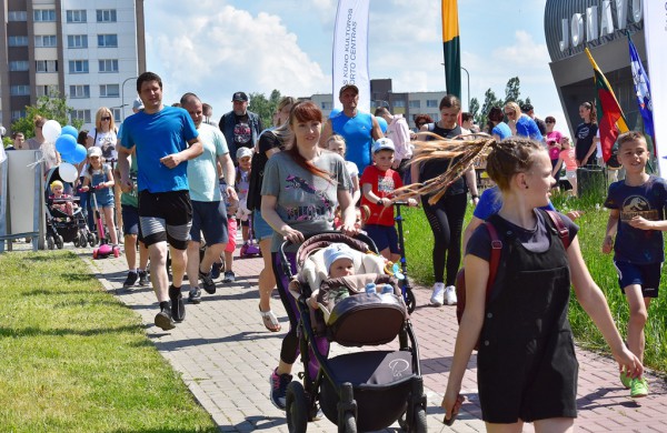 Jonavoje įvyko Olimpinės dienos bėgimas
