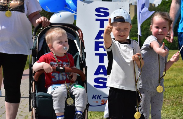 Jonavoje įvyko Olimpinės dienos bėgimas