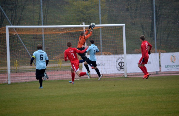 „Lietava“ futbolininkams sezonas baigtas LFF Taurės varžybomis